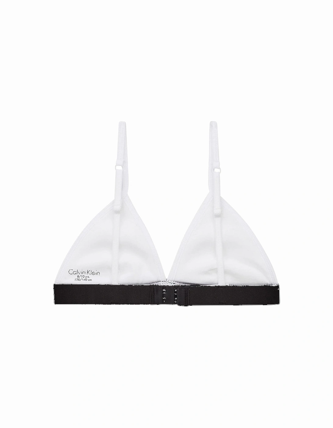 Girls CK One Triangle Bralette, PVH Classic White