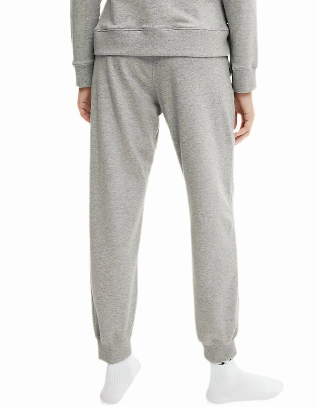 Modern Cotton Lounge Jogging Bottoms, Grey Heather