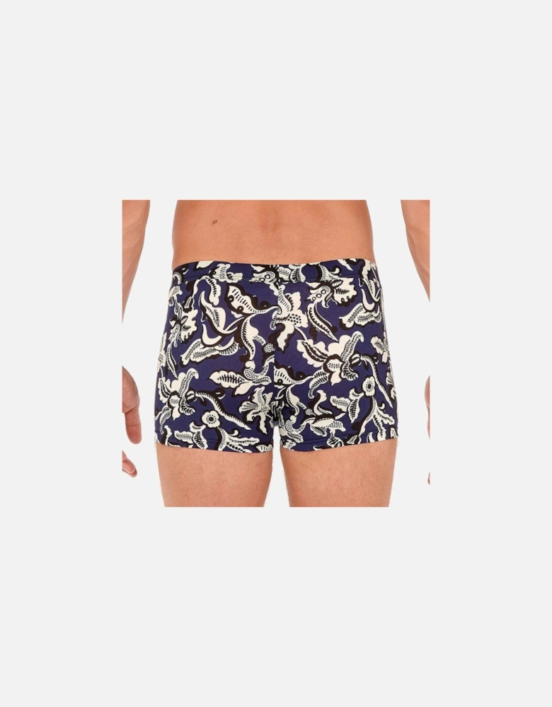 Catalan Comfort Boxer Brief, Navy Print