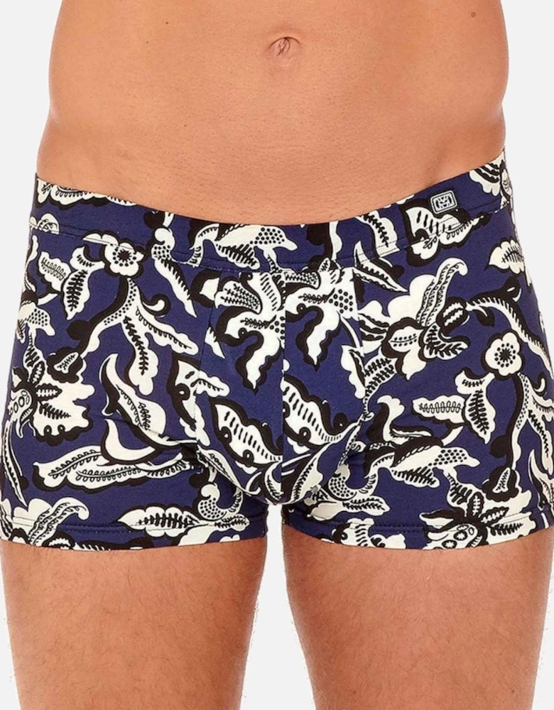 Catalan Comfort Boxer Brief, Navy Print