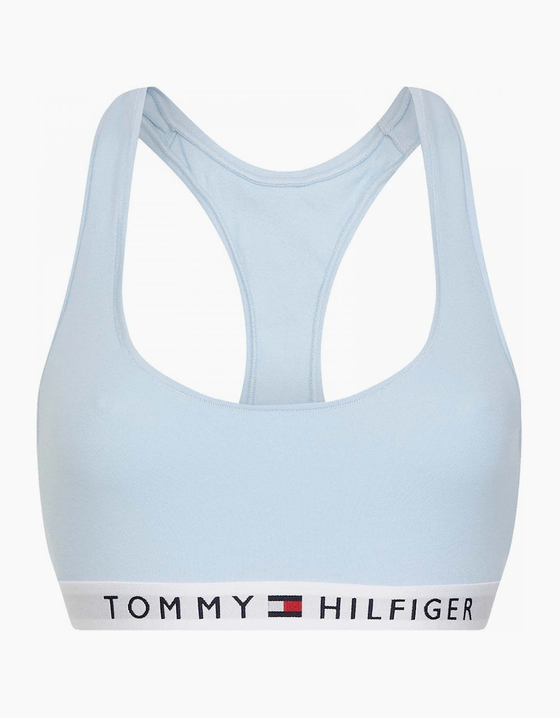 Tommy Hilfiger Women's Original Cotton Bralette, Cashmere Blue - Size: 8/6