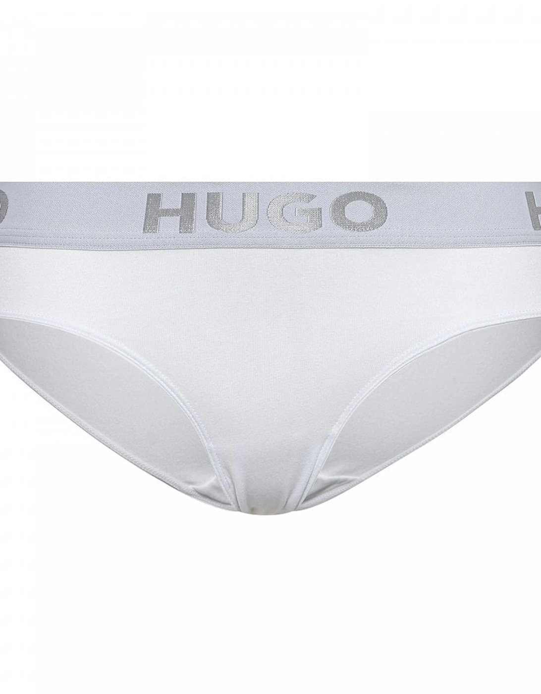 Sporty Logo Brief, White, 6 of 5