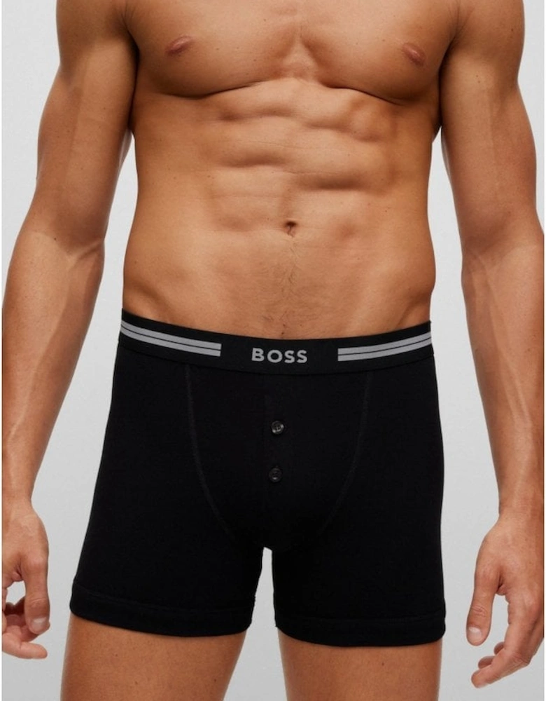 Original Button-Fly Boxer Brief, Black