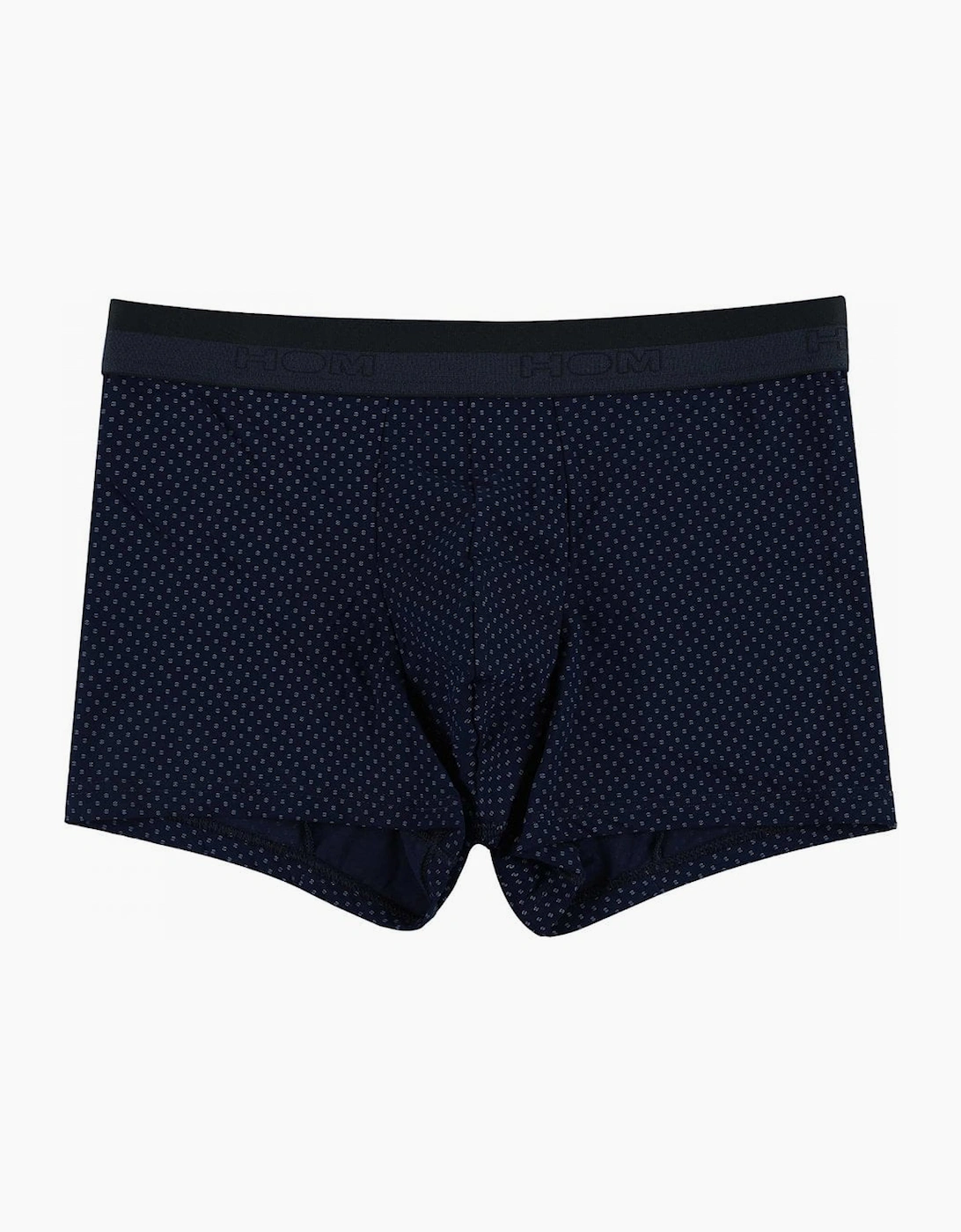 Hom Men's Navy Max Allover Logo Boxer Trunk, - Size 33/32/32