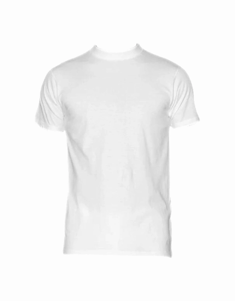 Harro Mercerised Cotton Crew-Neck T-Shirt, White