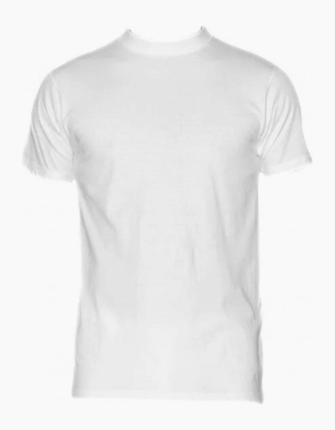 Hom Men's Harro Mercerised Cotton Crew-Neck T-Shirt, White - Size: 42