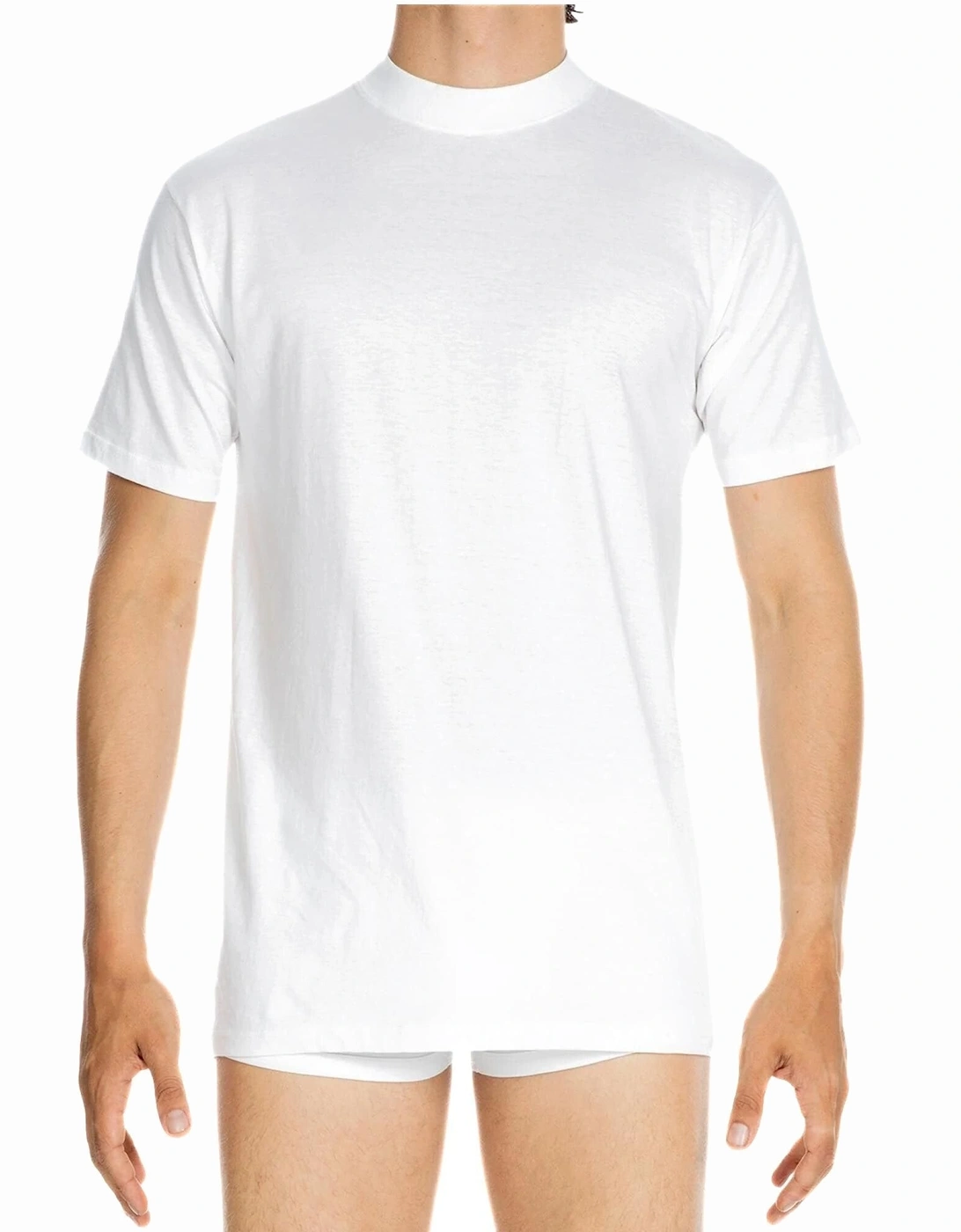 Harro Mercerised Cotton Crew-Neck T-Shirt, White