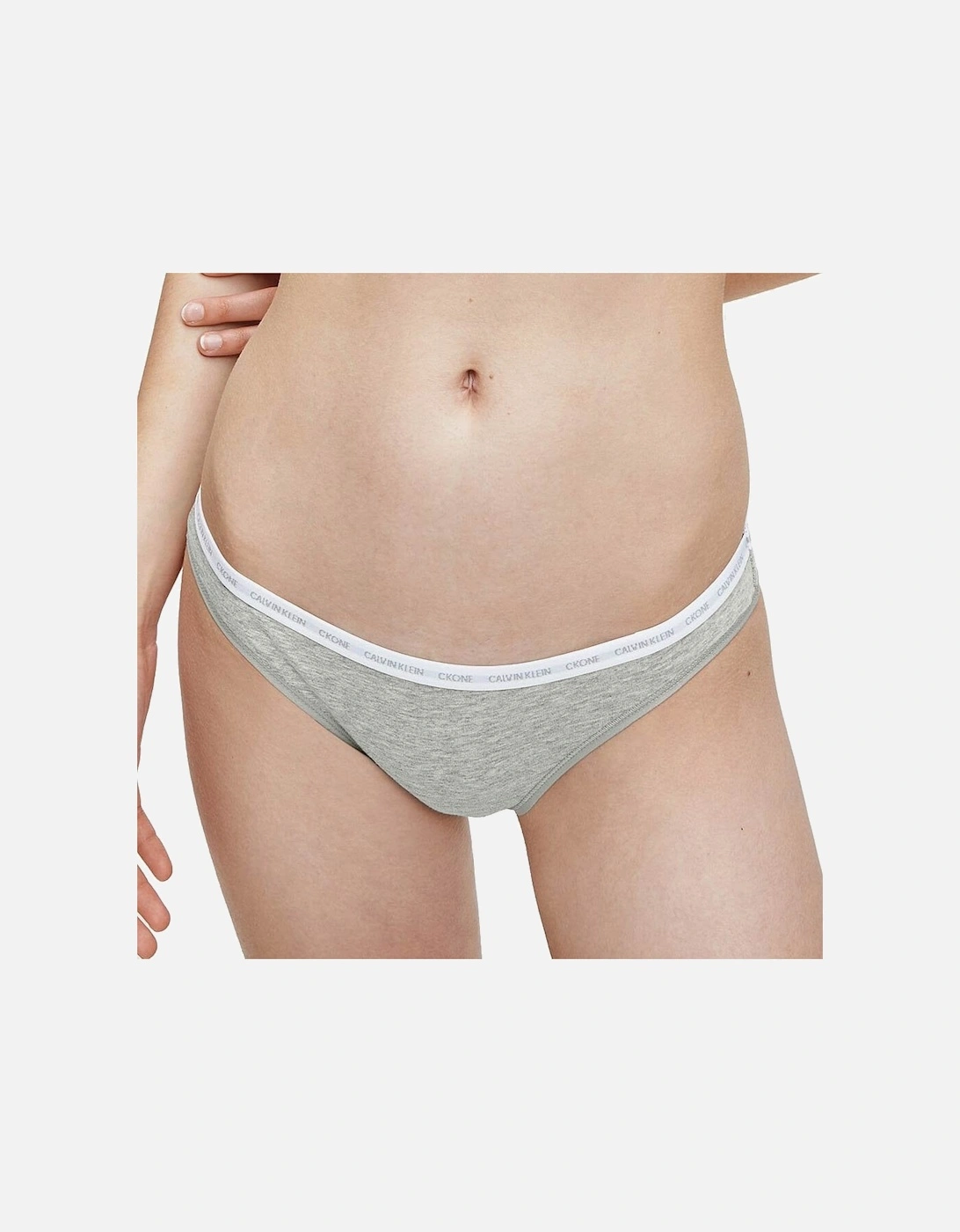 CK One 2-Pack Bikini Brief, Grey