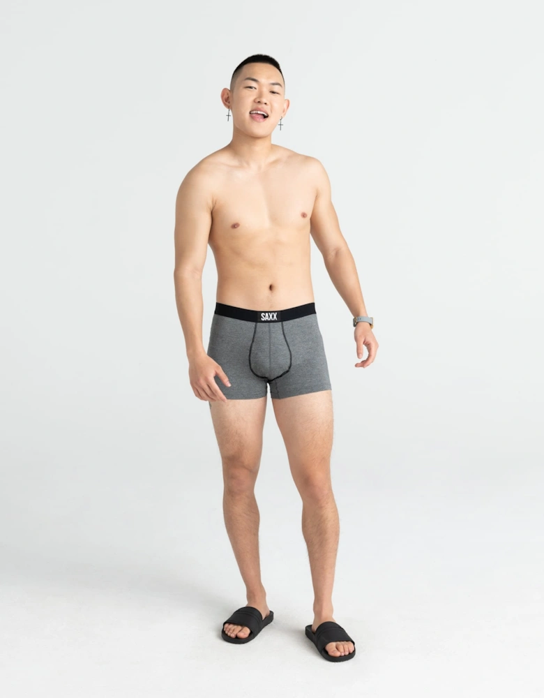 2-Pack Vibe Super Soft Boxer Brief, Black/Grey