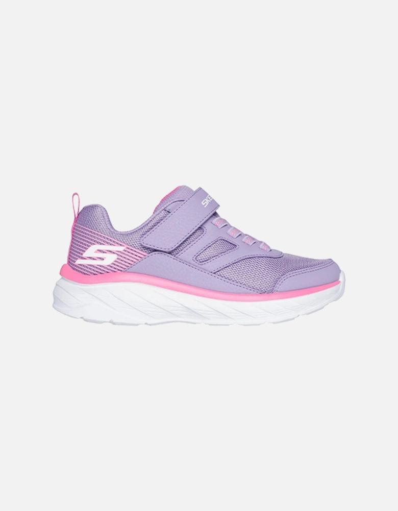 Girls' Boundless Gore & Strap Sneaker with Overlays Lavender/Pink