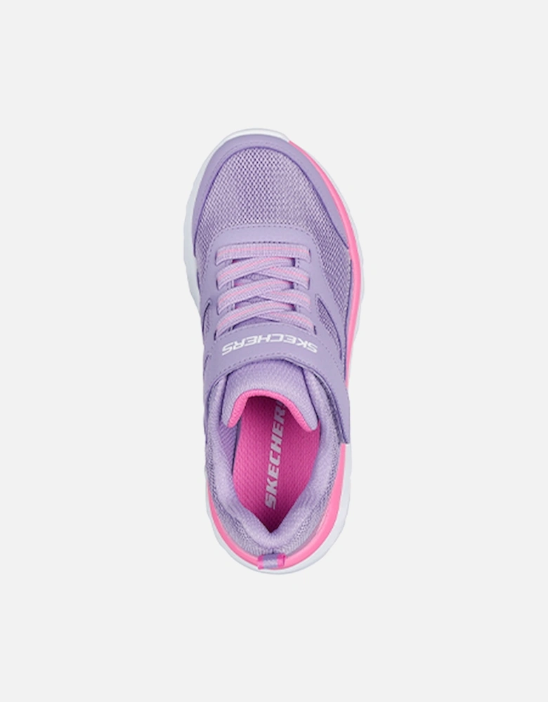 Girls' Boundless Gore & Strap Sneaker with Overlays Lavender/Pink