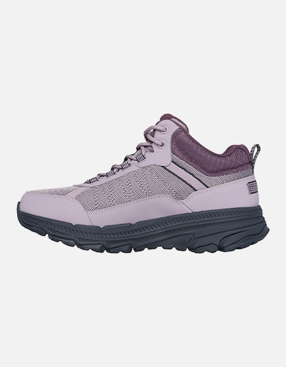 Women's Go Run Trail 2.0 Waterproof Athletic Mesh Lace Up Sneaker Mauve