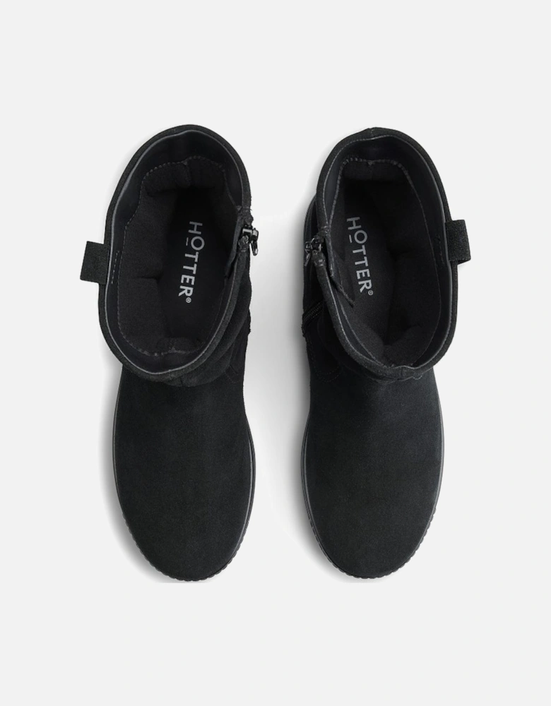 Sprite Womens Wide Fit Ankle Boots