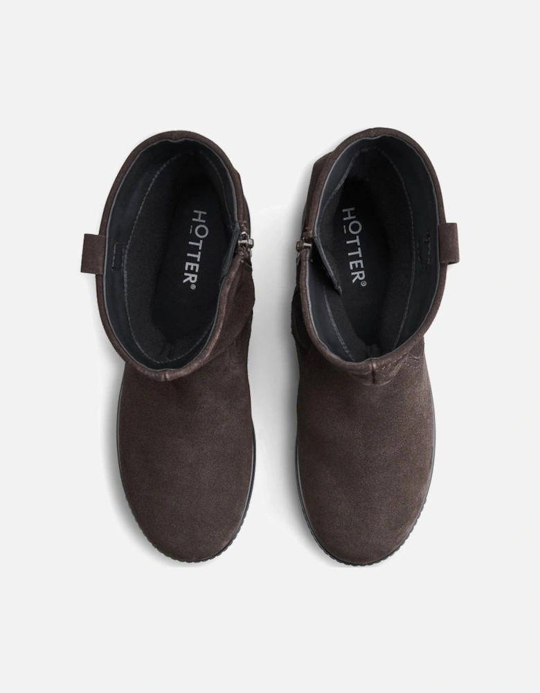 Sprite Womens Wide Fit Ankle Boots
