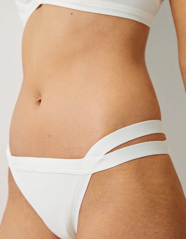 Bandage Double Strap Bikini Bottoms