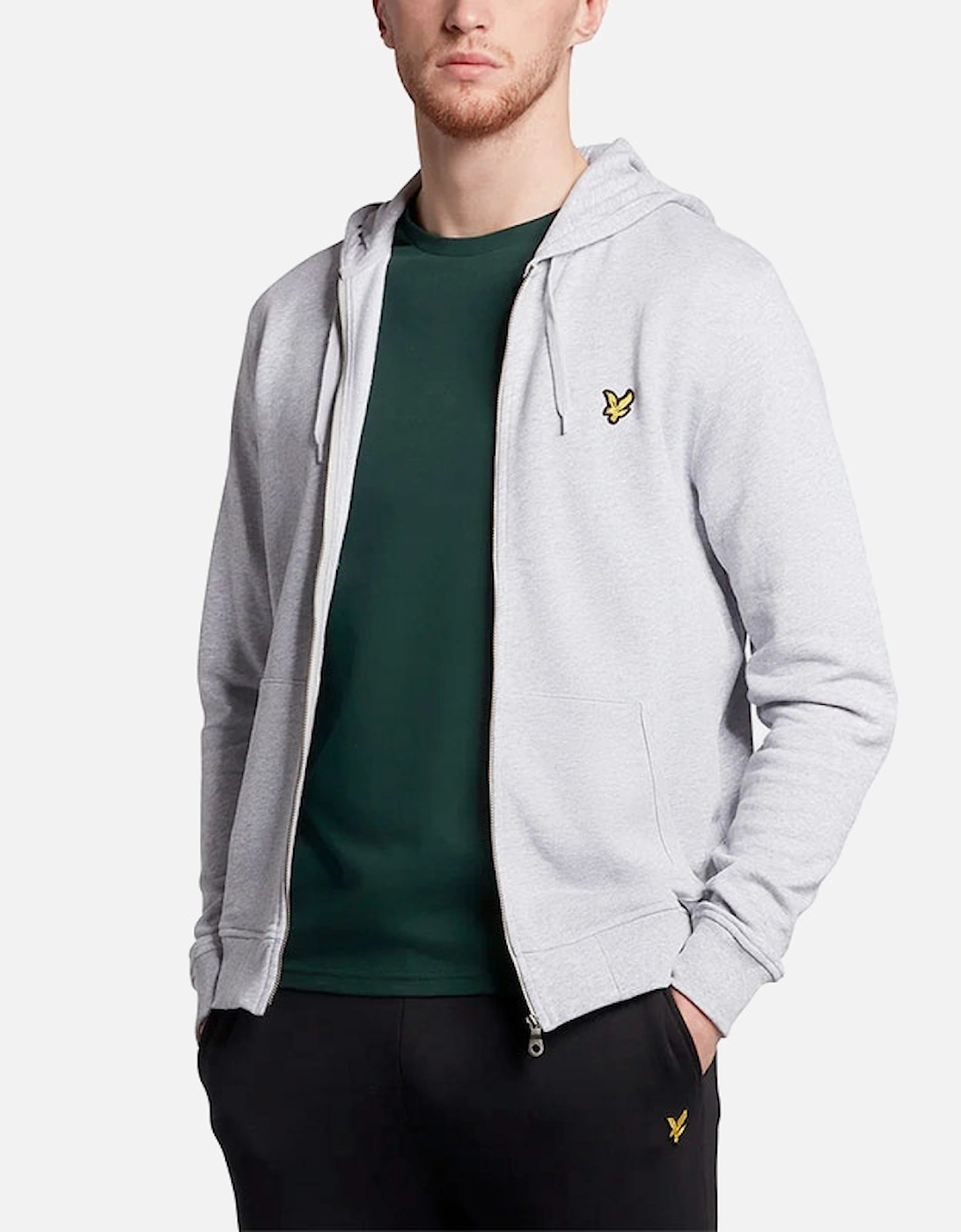 Lyle & Scott Mens Hoodies Sweatshirt Long Sleeve Full Zip Winter New Hooded Tops, 6 of 5