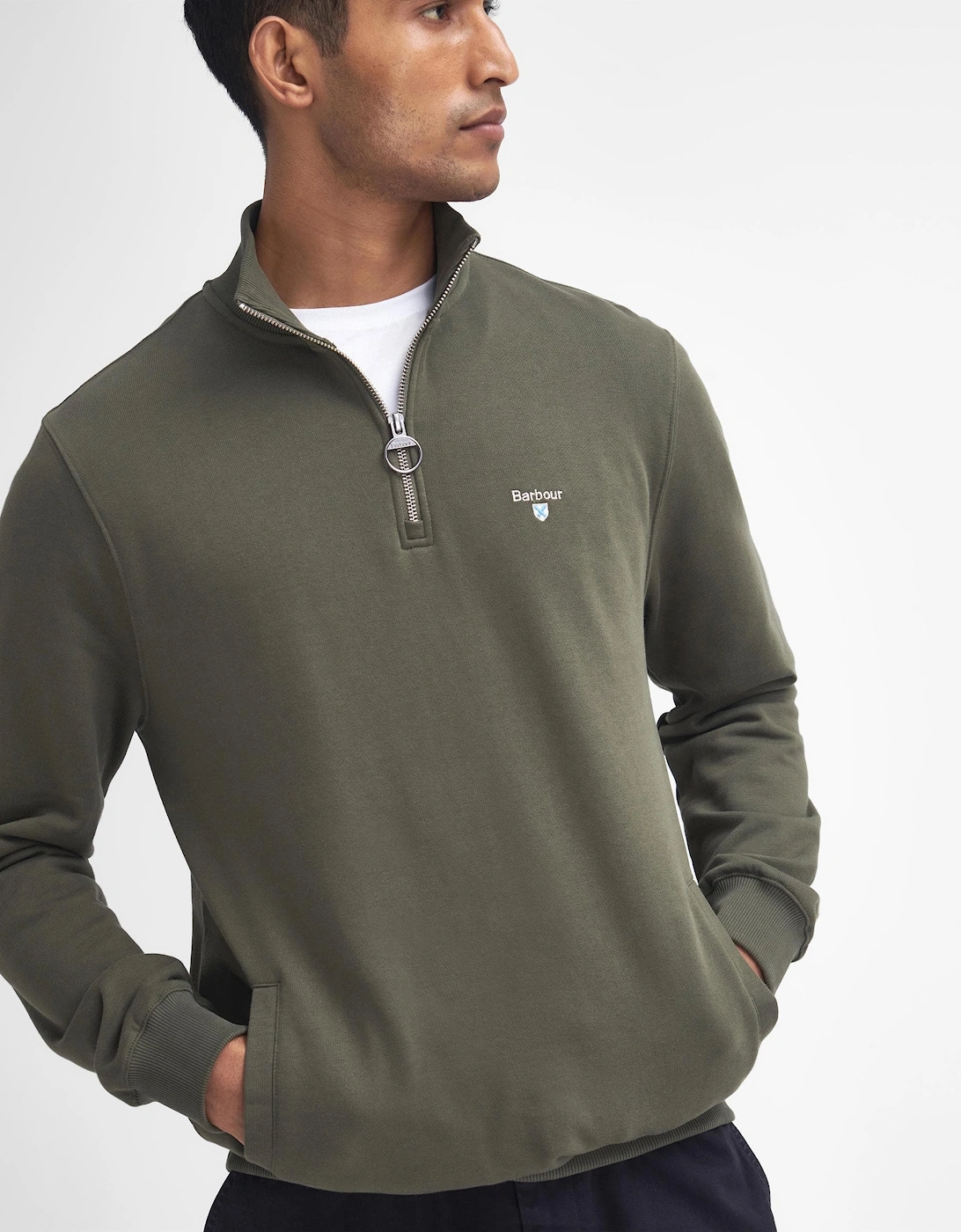 Beckhill Mens Half Zip Sweatshirt