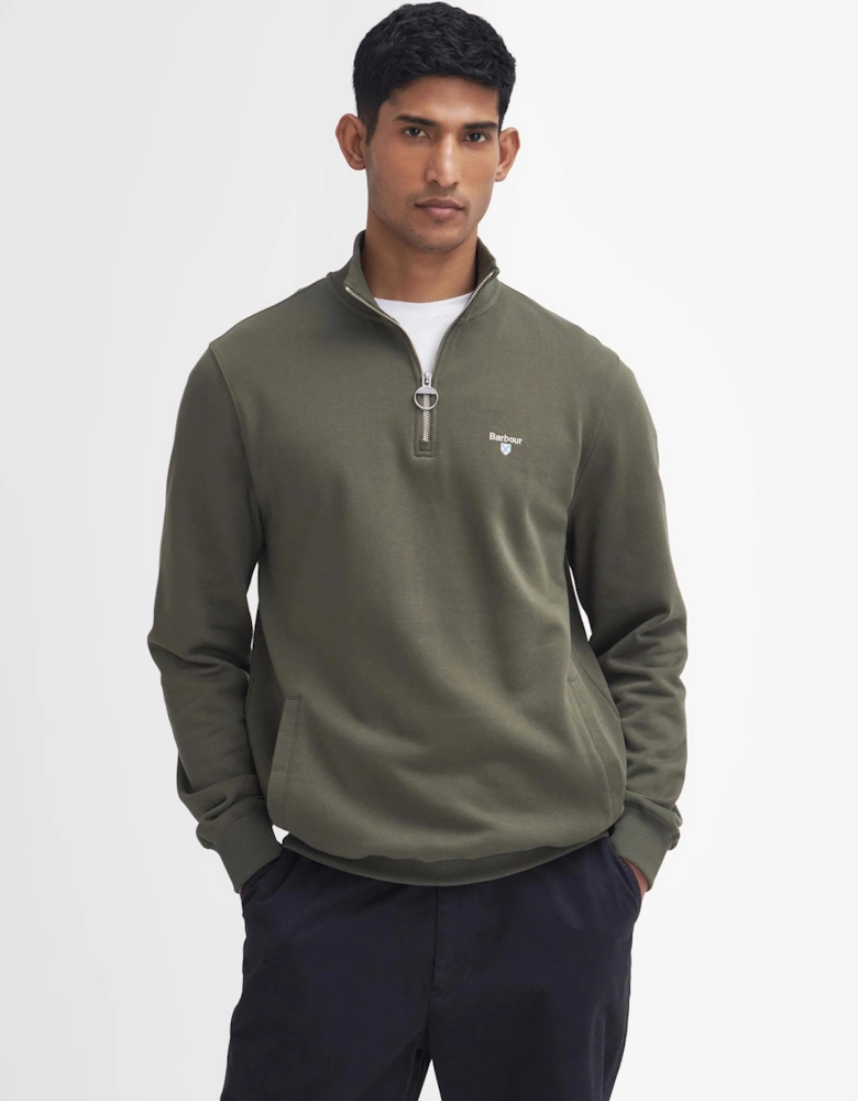 Beckhill Mens Half Zip Sweatshirt