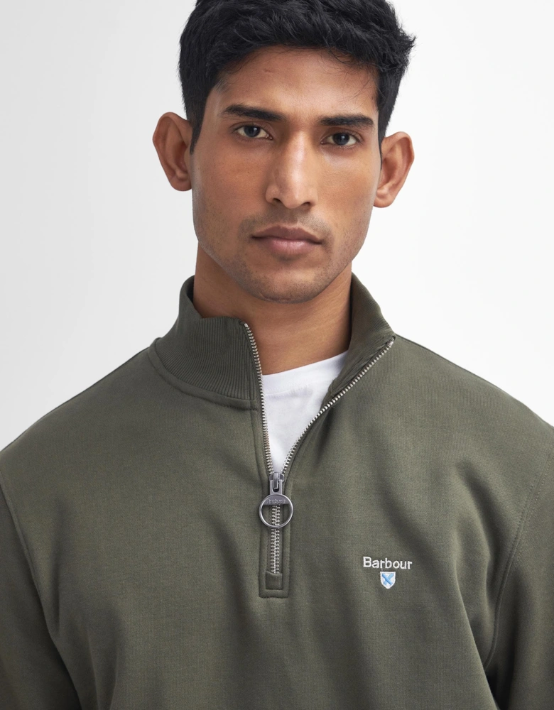 Beckhill Mens Half Zip Sweatshirt