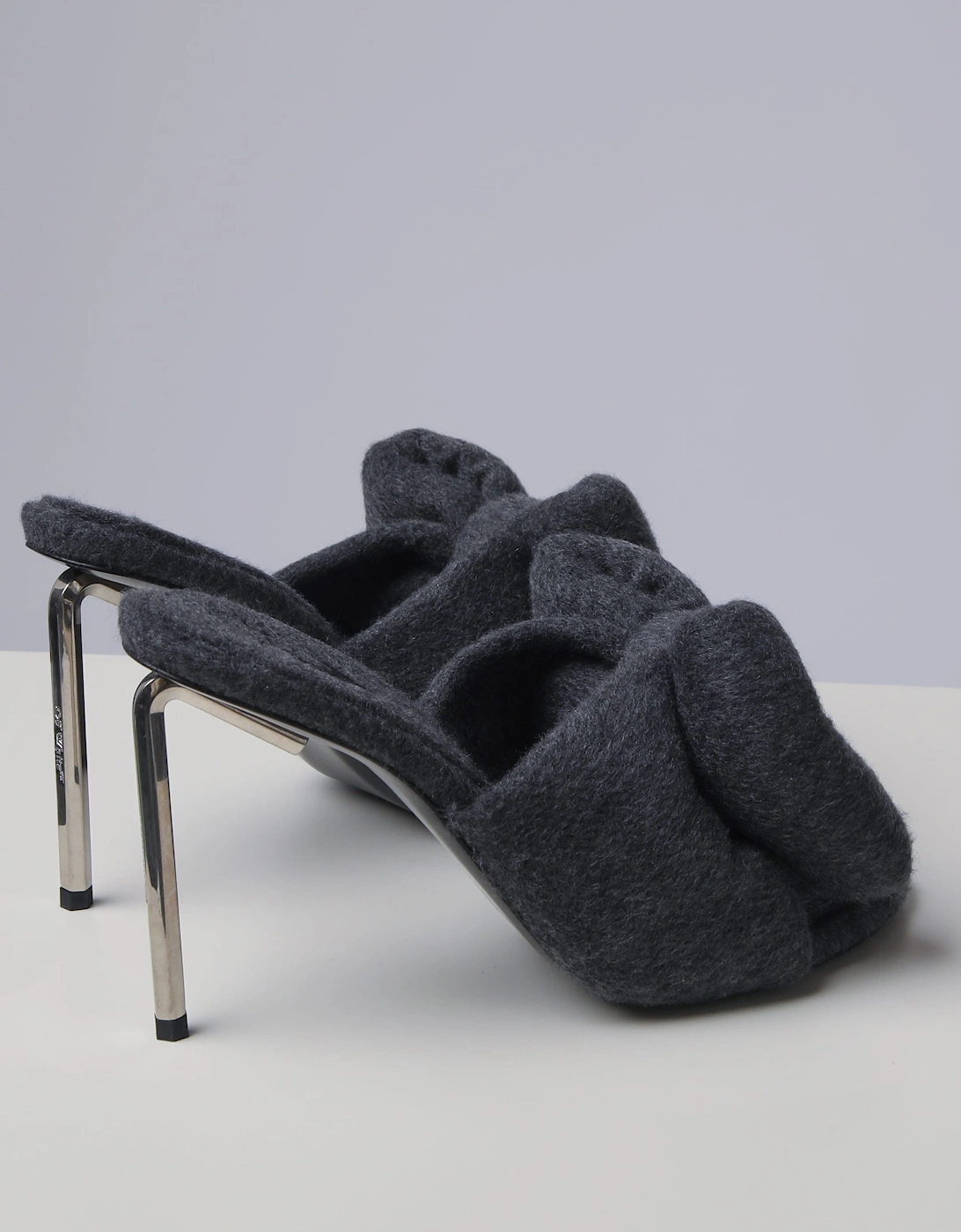 Wool Bow High Allen Mules