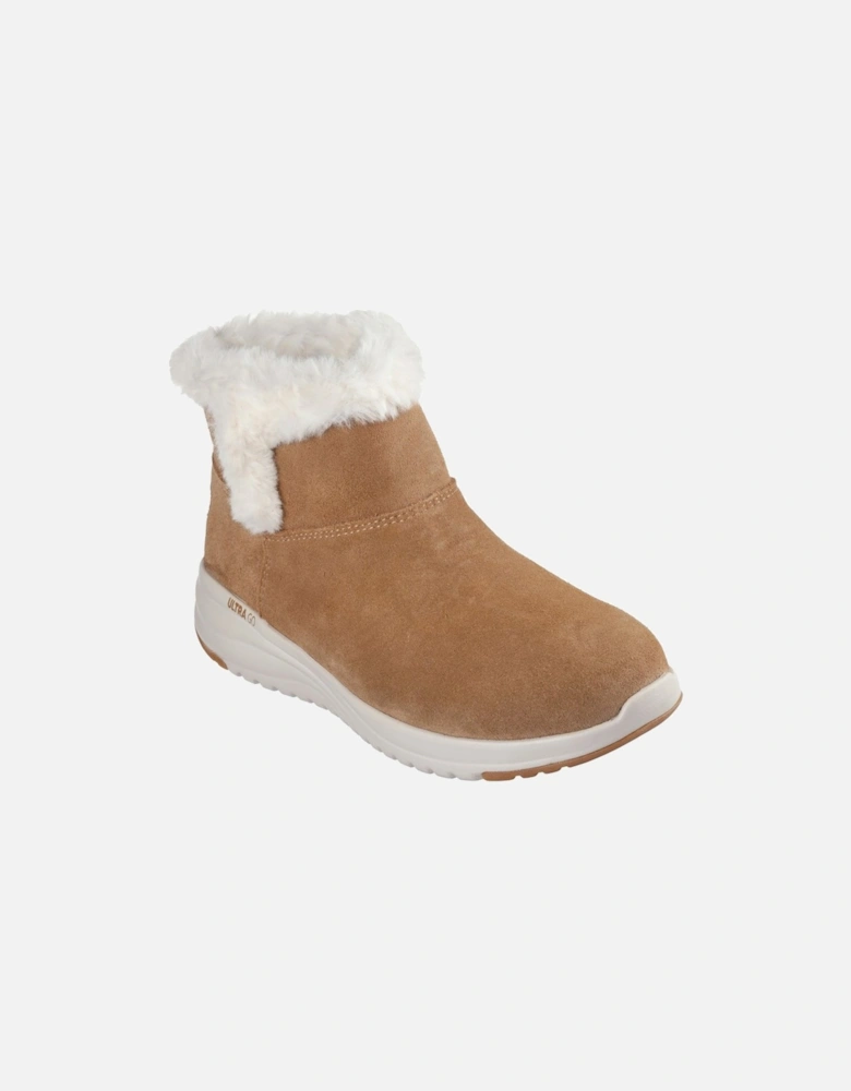 On-The-Go Stellar Cozy Step Womens Ankle Boots