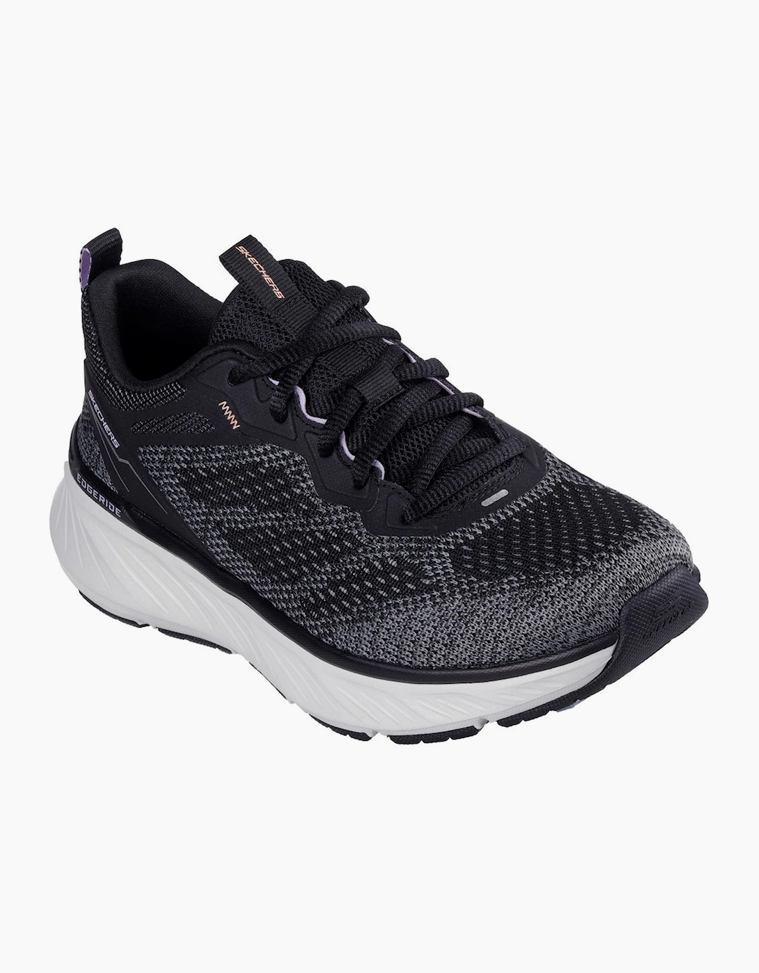 Skechers Women's Black Edgeride Power Flow Trainers - Size: 7