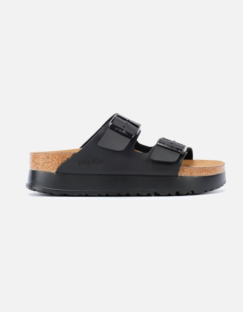 Flex Platform Women's Black Narrow Sandals