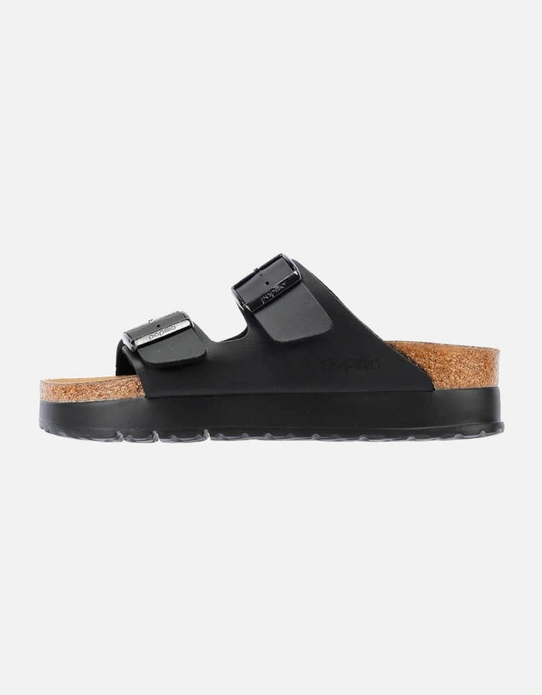 Flex Platform Women's Black Narrow Sandals