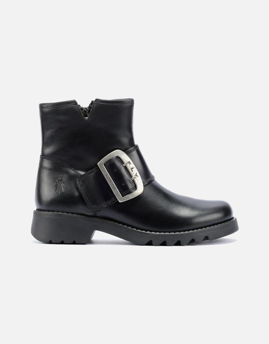 Rily Leather Women's Black Boots