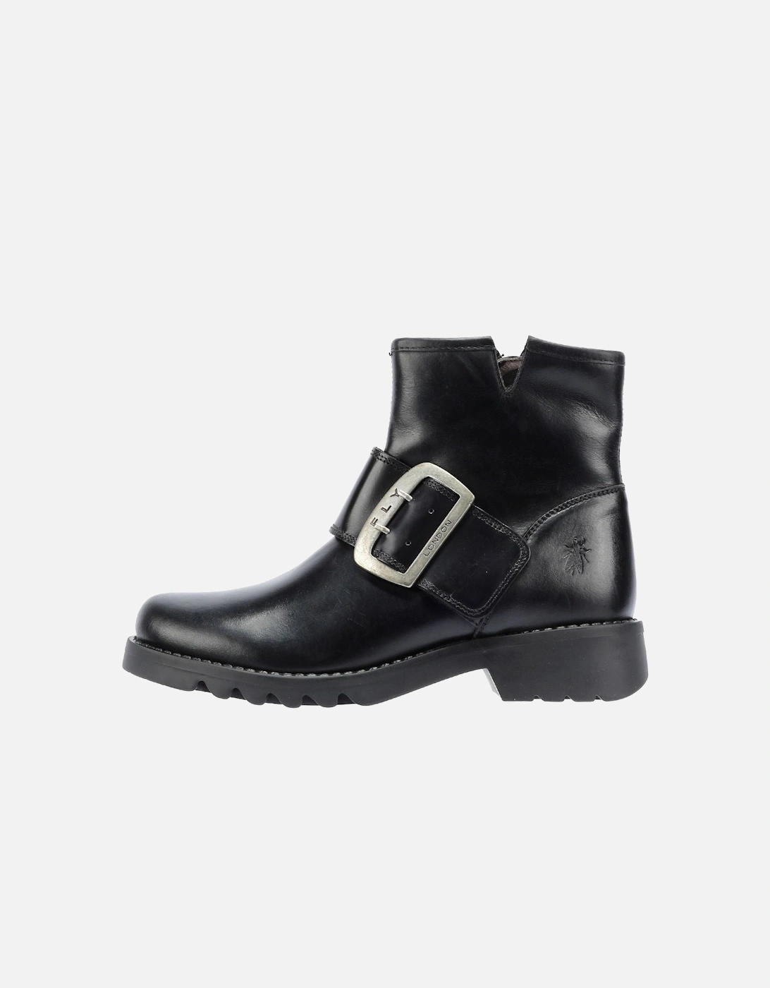 Rily Leather Women's Black Boots