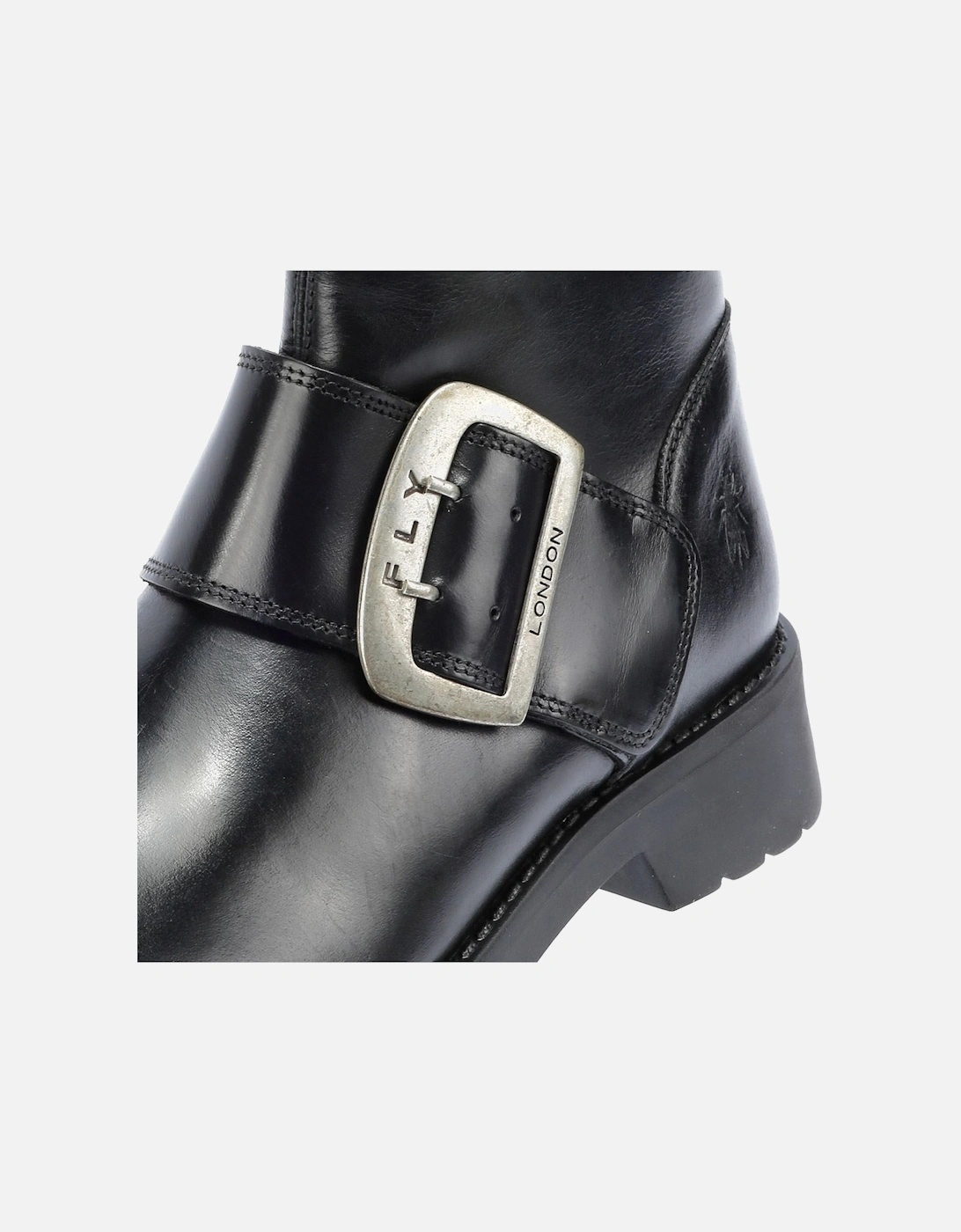 Rily Leather Women's Black Boots
