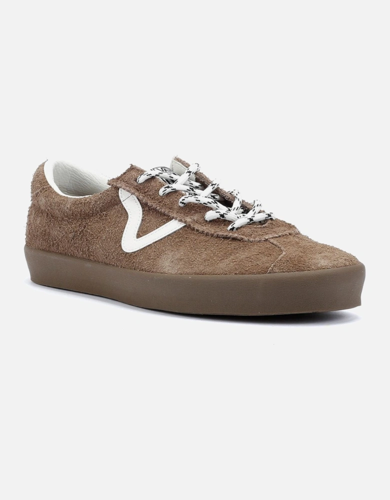 - VN000D092PR UNISEX SPORT LOW HAIRY SUEDE TEAK