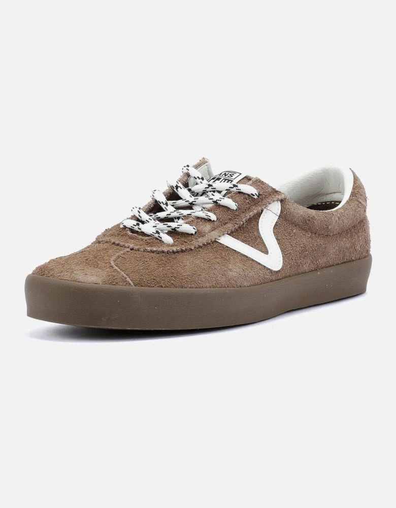 - VN000D092PR UNISEX SPORT LOW HAIRY SUEDE TEAK