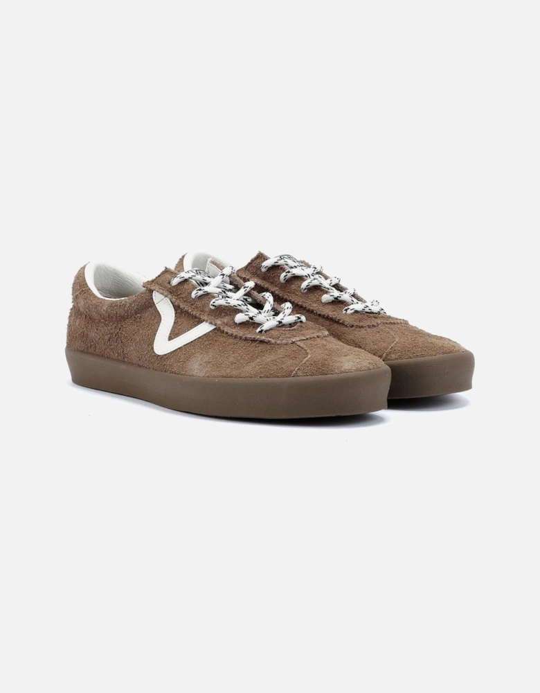 - VN000D092PR UNISEX SPORT LOW HAIRY SUEDE TEAK