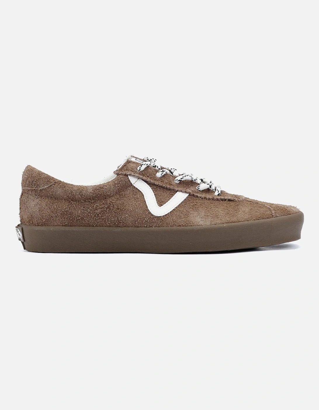 Sport Low Hairy Suede Teak Trainers