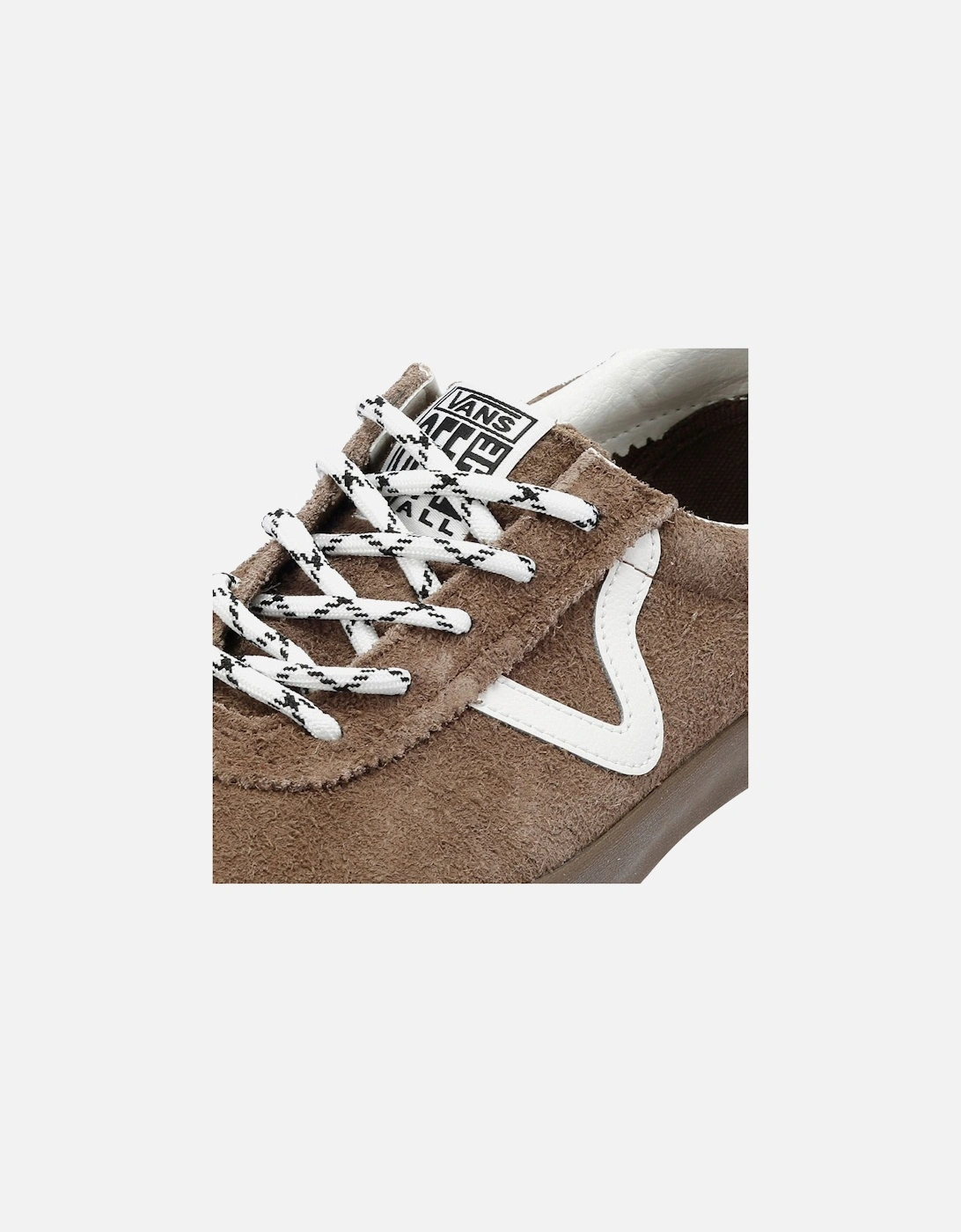 Sport Low Hairy Suede Teak Trainers