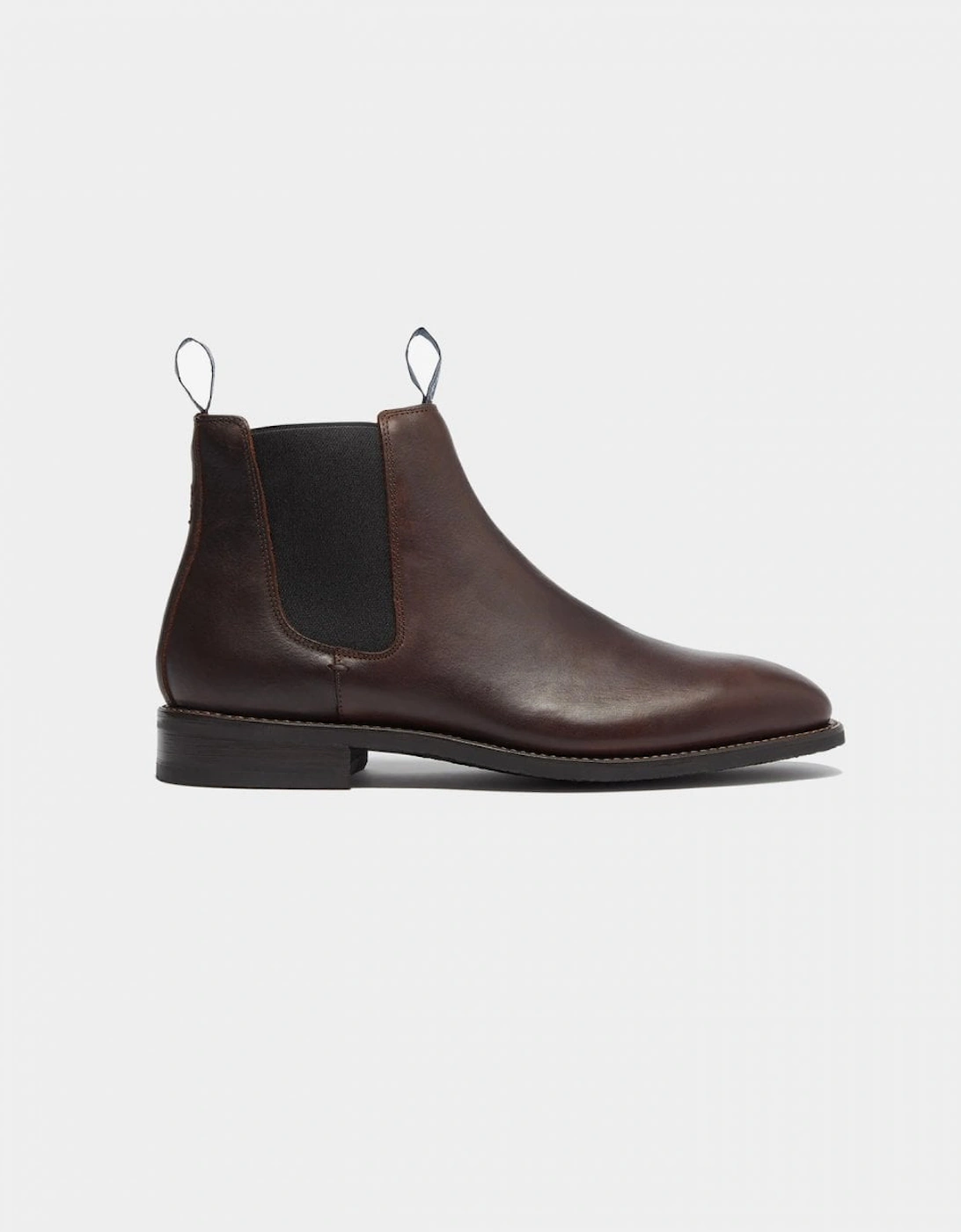 Lochside Calf Leather Mens Chelsea Boots