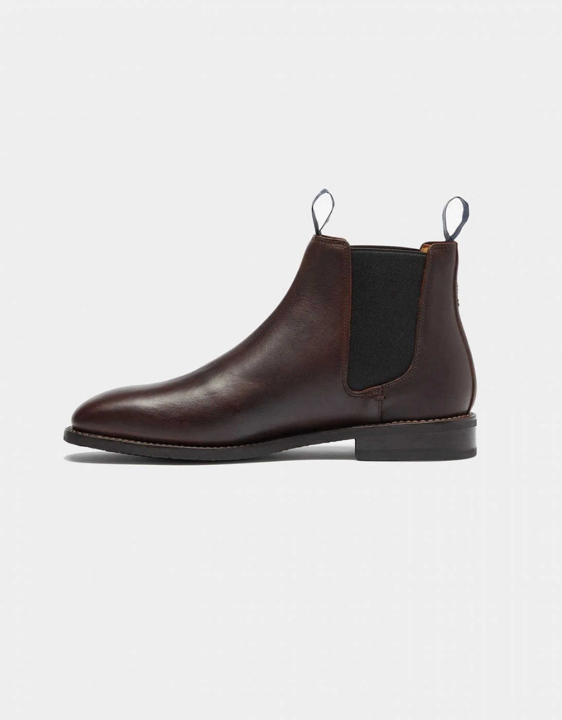 Lochside Calf Leather Mens Chelsea Boots