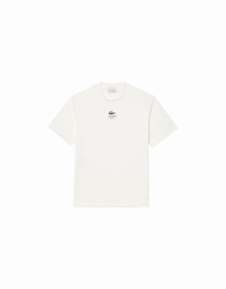 Men's White Regular Fit t-shirt