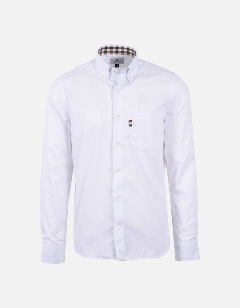 Active Tailor Long Sleeved Shirt White