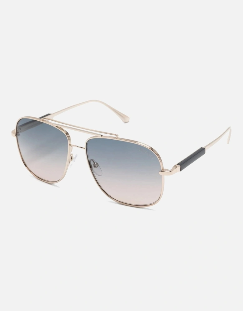 Jude Metal Sunglasses Grey