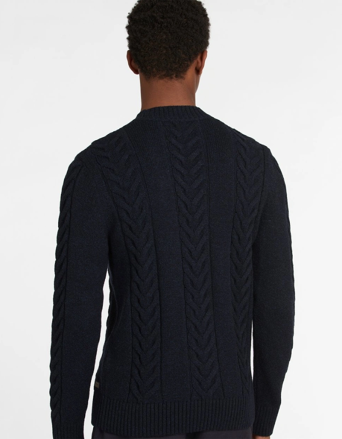 Essential Cable Knit Mens Jumper