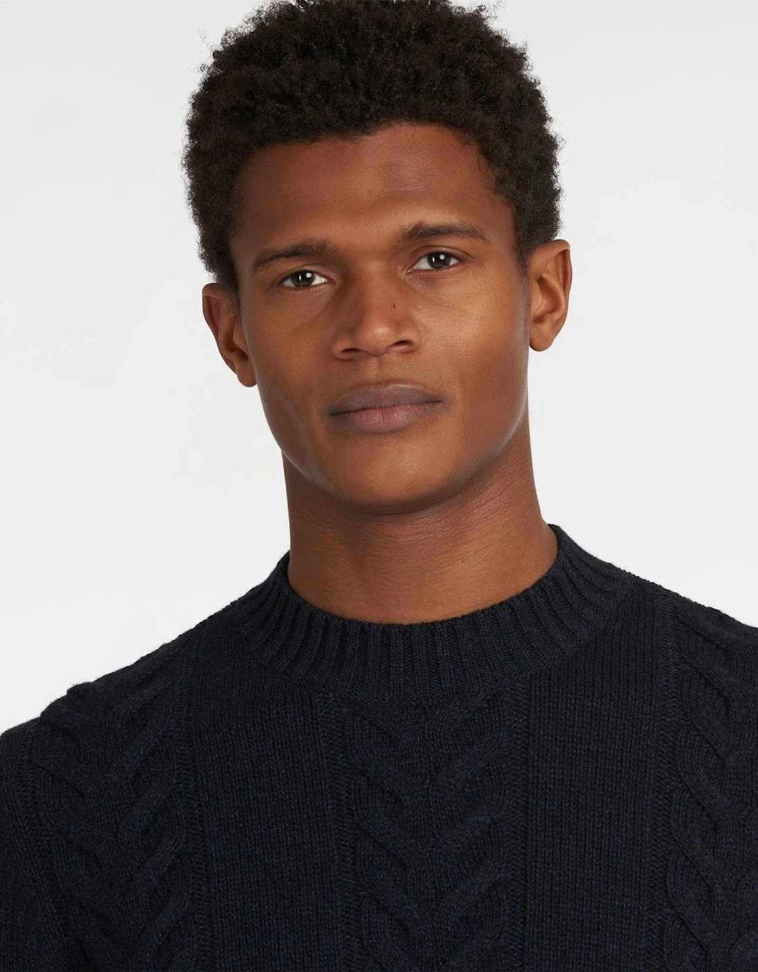 Essential Cable Knit Mens Jumper