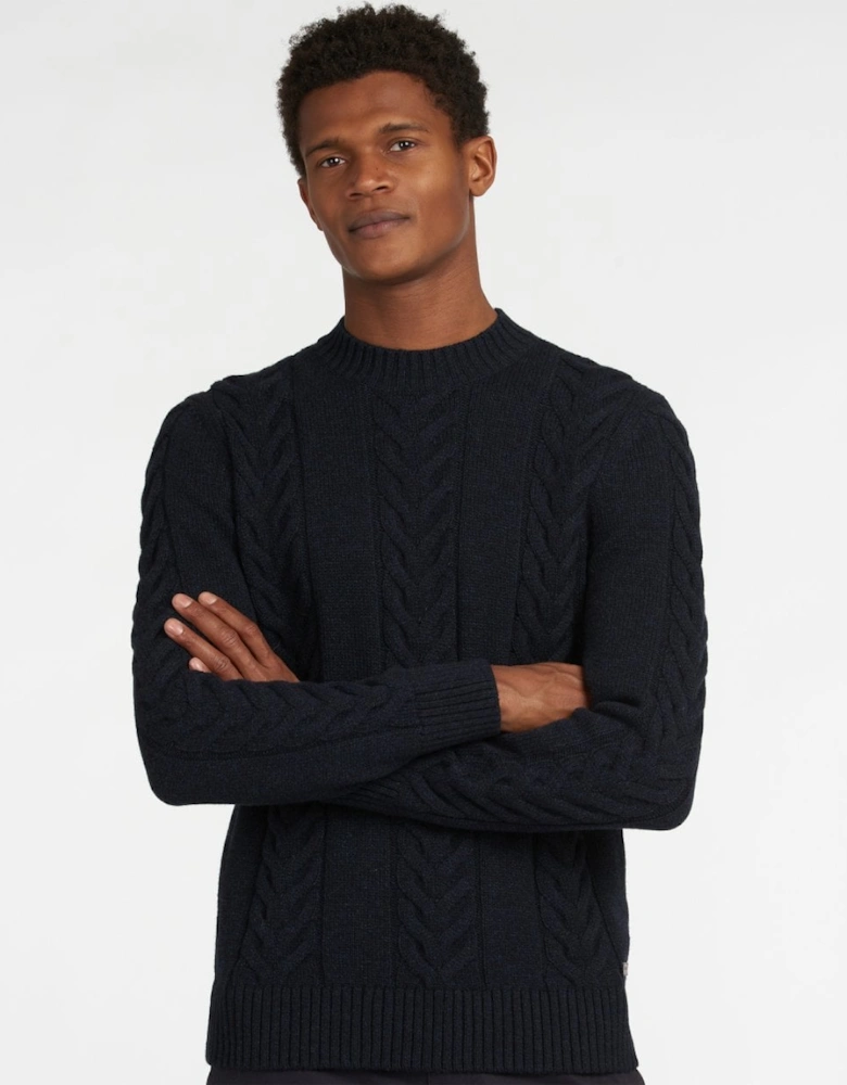 Essential Cable Knit Mens Jumper