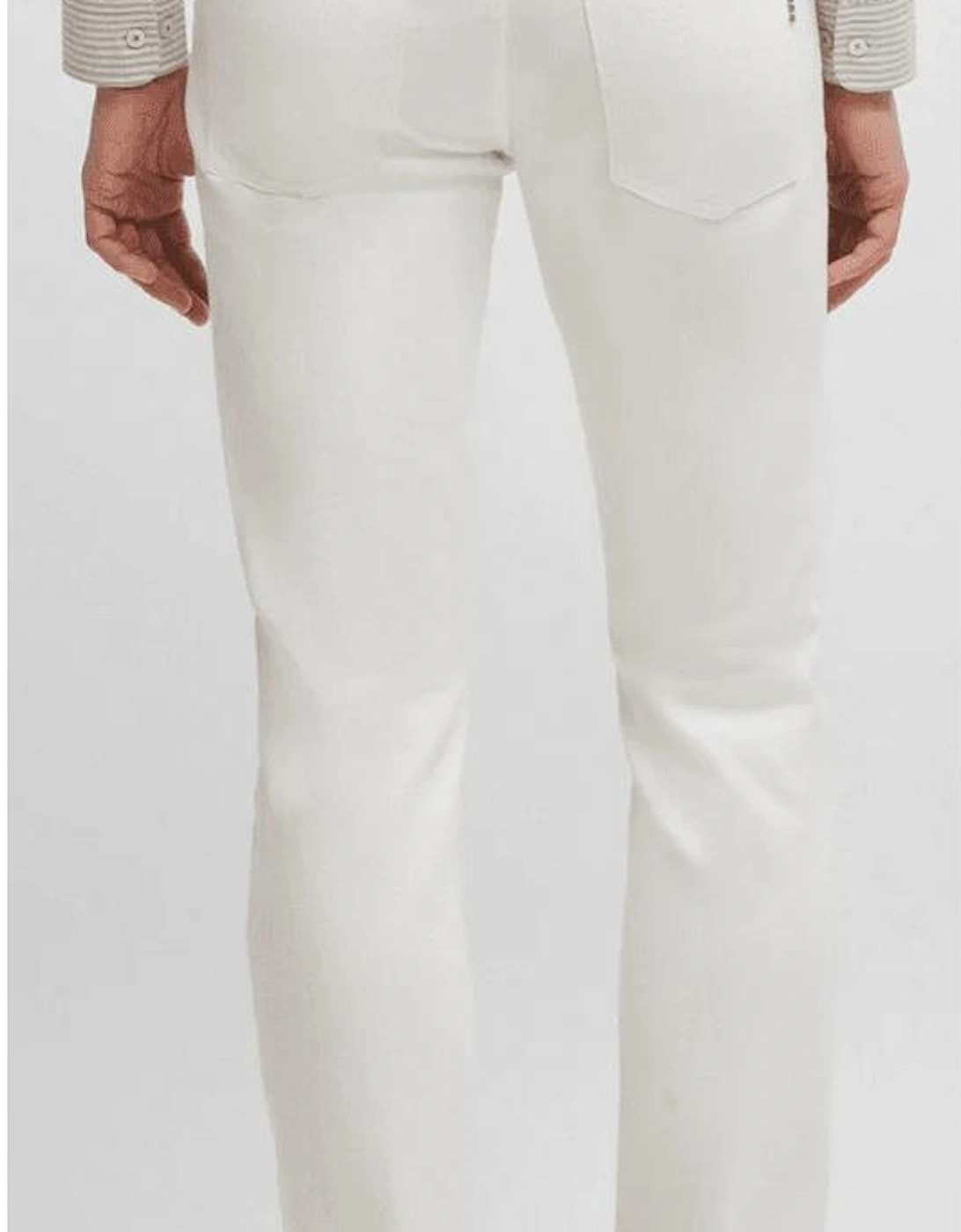 Delaware Slim Fit White Jeans