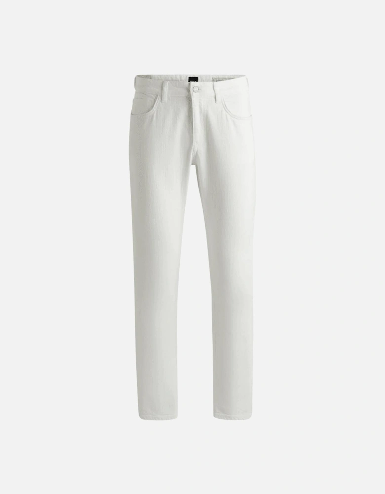 Delaware Slim Fit White Jeans