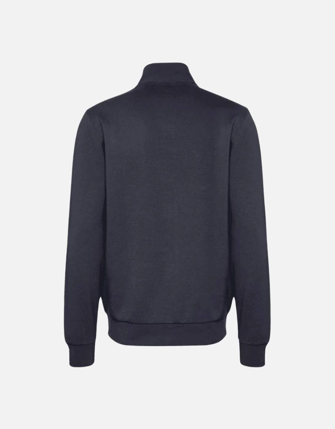 C-Stimmann Quarter Zip Funnel Neck Navy Sweatshirt