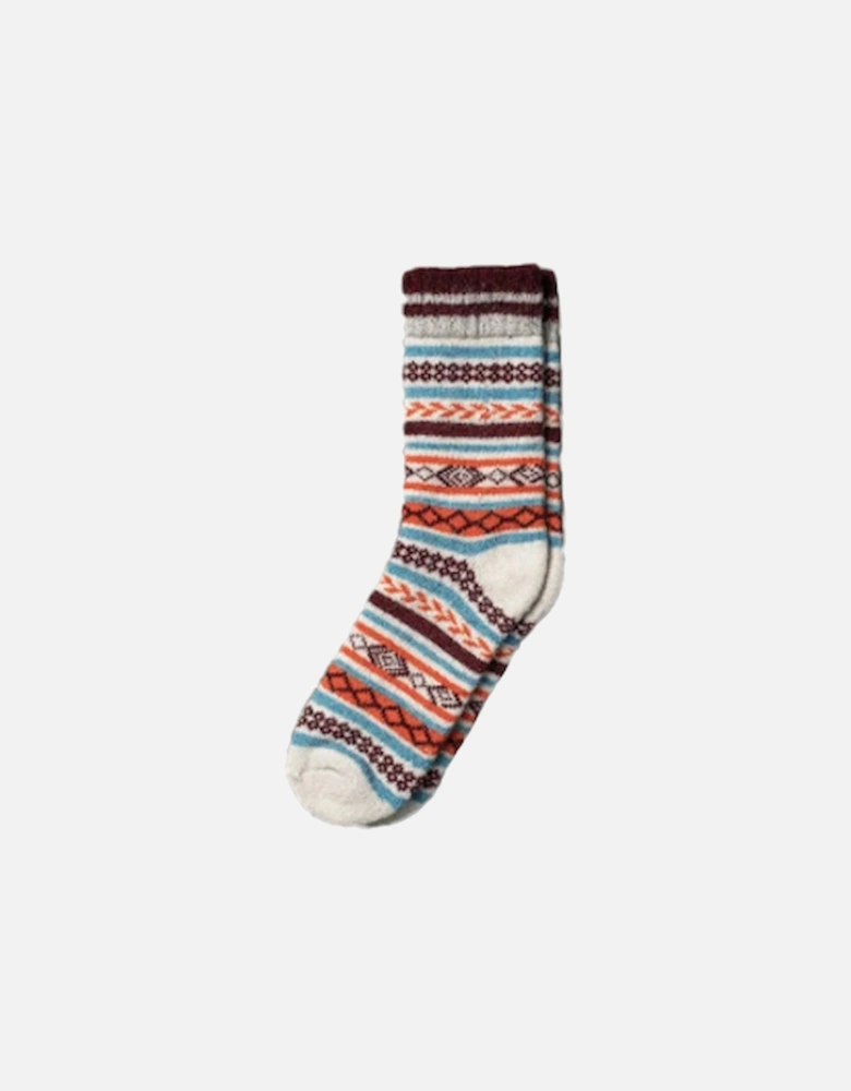 Nordic Bjorn Merino Wool Sock White