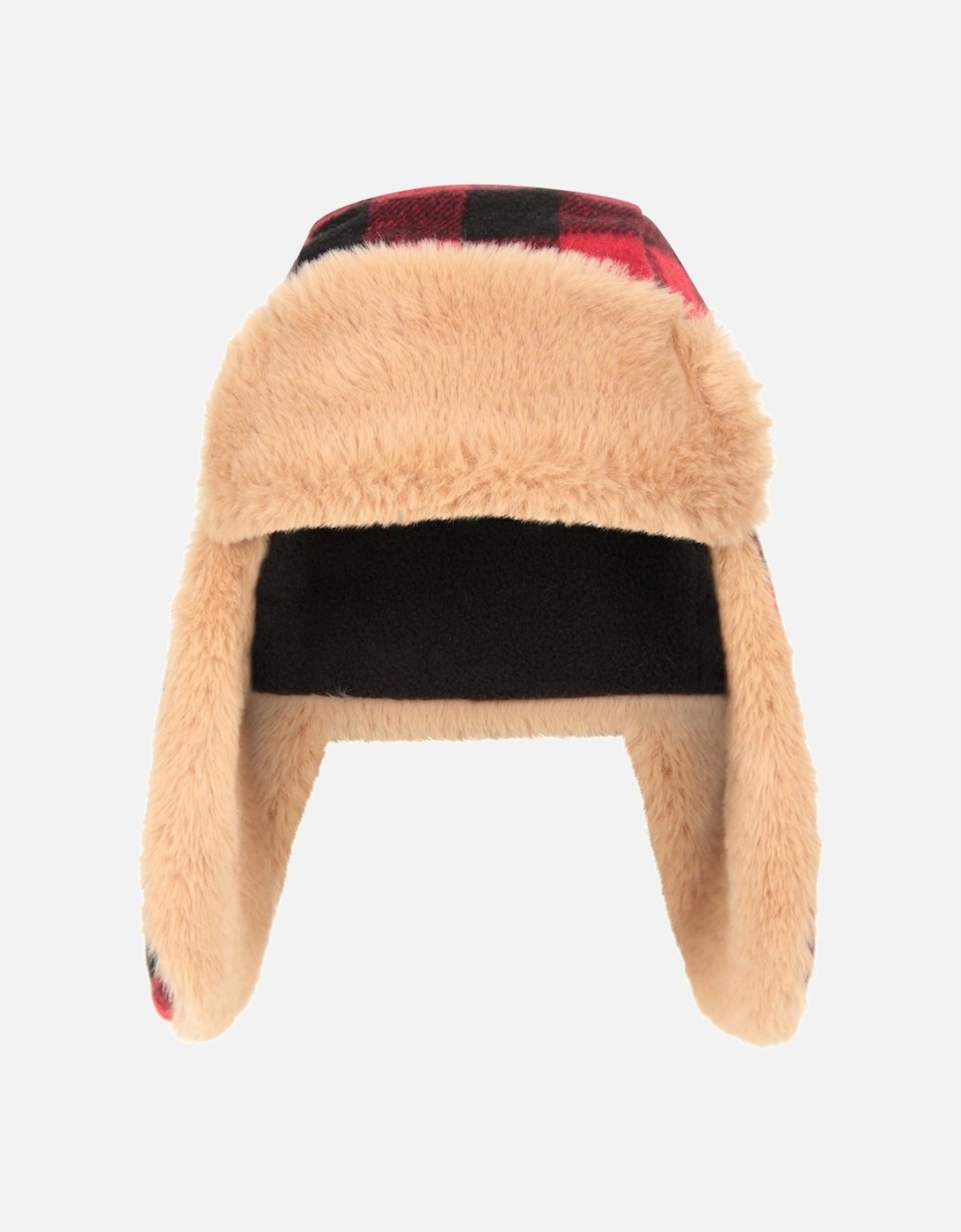 Childrens/Kids Gingham Trapper Hat, 6 of 5