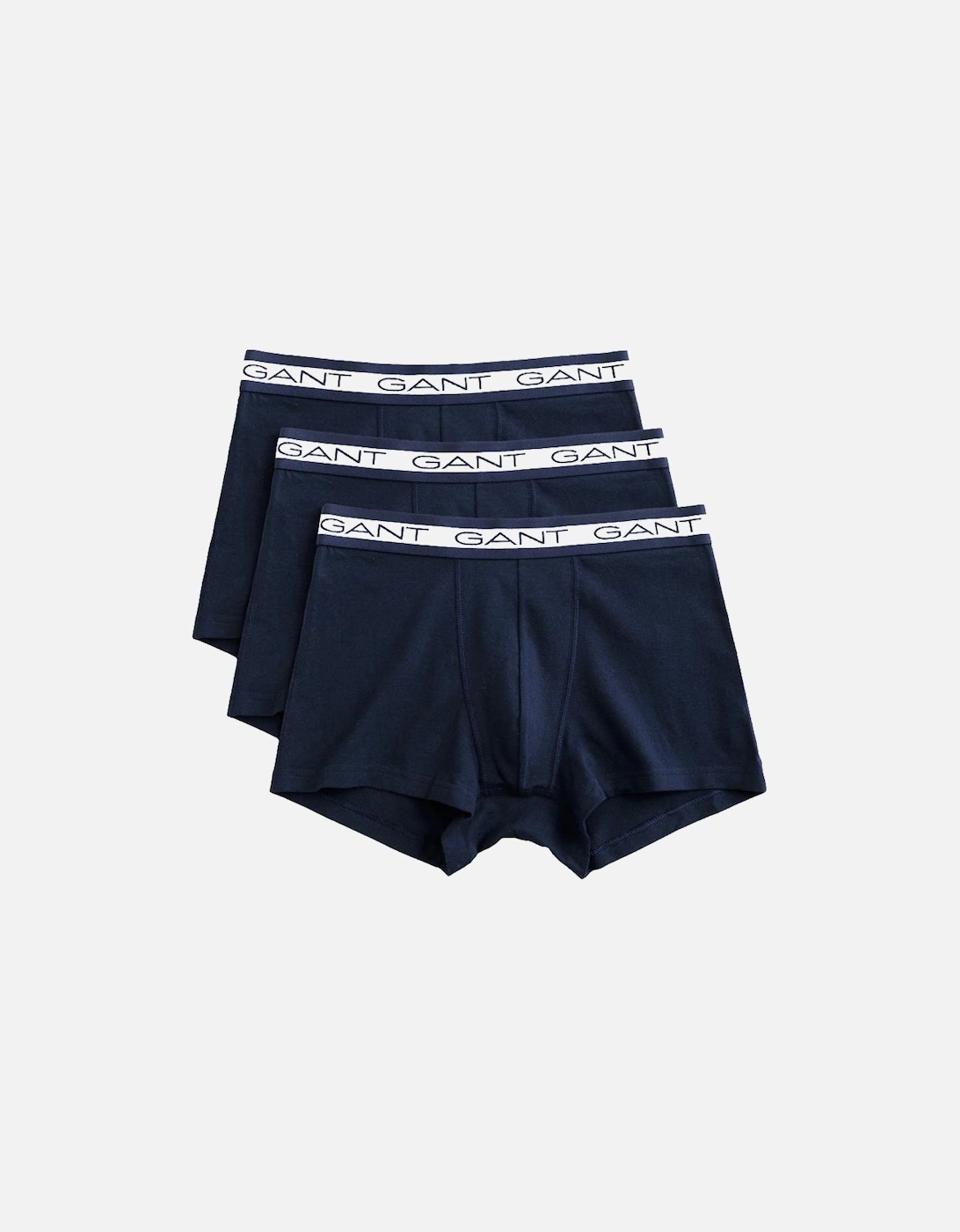 Gant Men's Navy 3 Pack Trunk - : 33/32/32 M